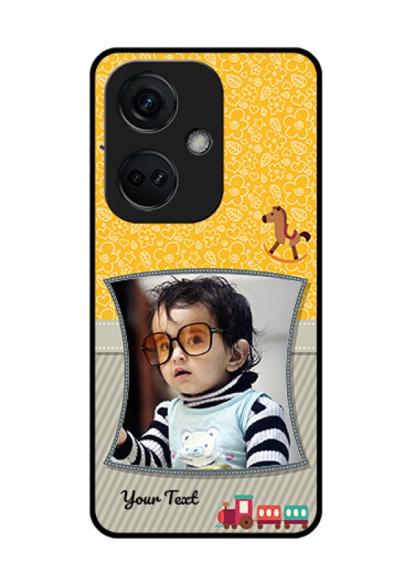 OnePlus Nord CE 3 5G Personalized Glass Phone Case - Baby Picture Upload Design