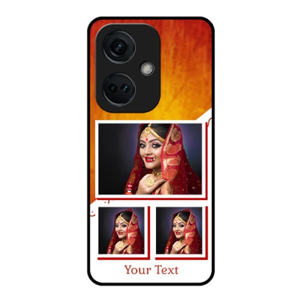 OnePlus Nord CE 3 5G Custom Glass Phone Case - Wedding Memories Design