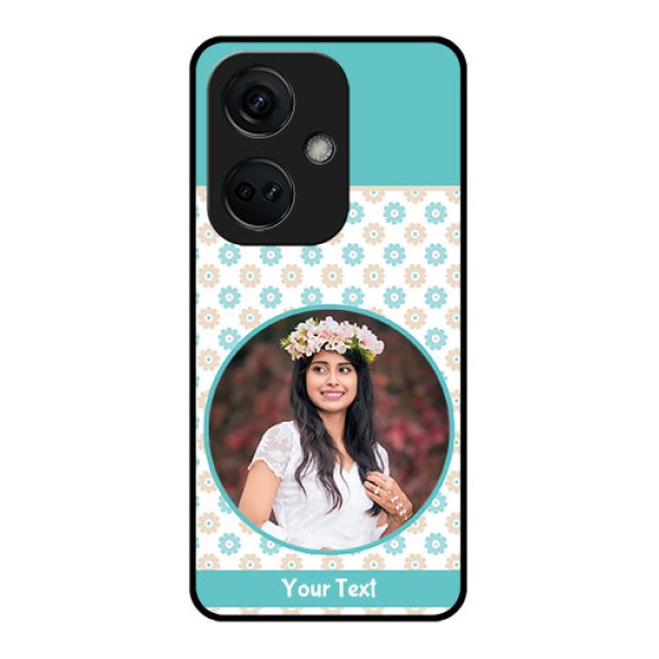 OnePlus Nord CE 3 5G Custom Glass Mobile Case - Beautiful Flowers Design