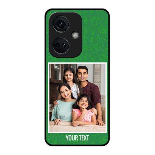 OnePlus Nord CE 3 5G Personalized Glass Phone Case - Picture Upload Design