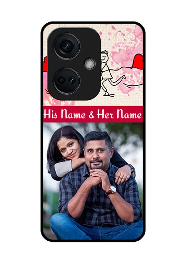 OnePlus Nord CE 3 5G Photo Printing on Glass Case - You and Me Case Design