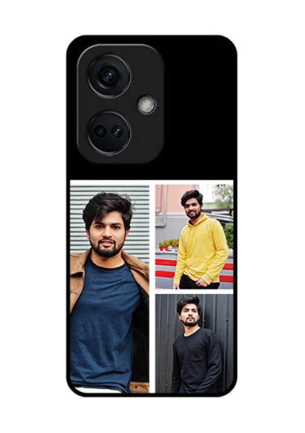 OnePlus Nord CE 3 5G Photo Printing on Glass Case - Upload Multiple Picture Design