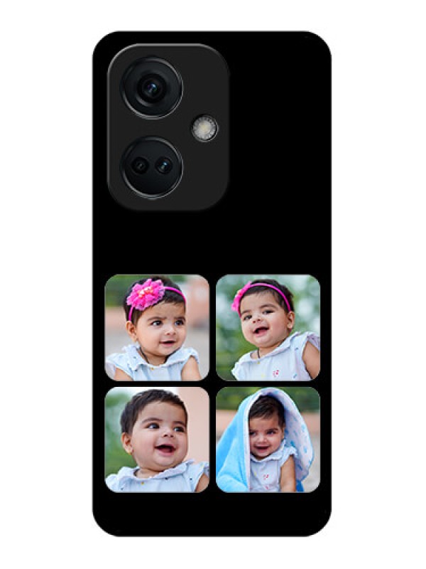 Custom OnePlus Nord CE 3 5G Photo Printing on Glass Case - Multiple Pictures Design