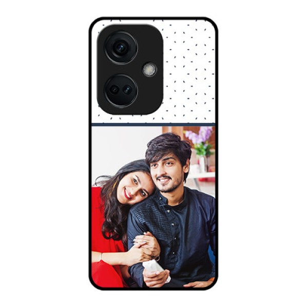 OnePlus Nord CE 3 5G Personalized Glass Phone Case - Premium Dot Design