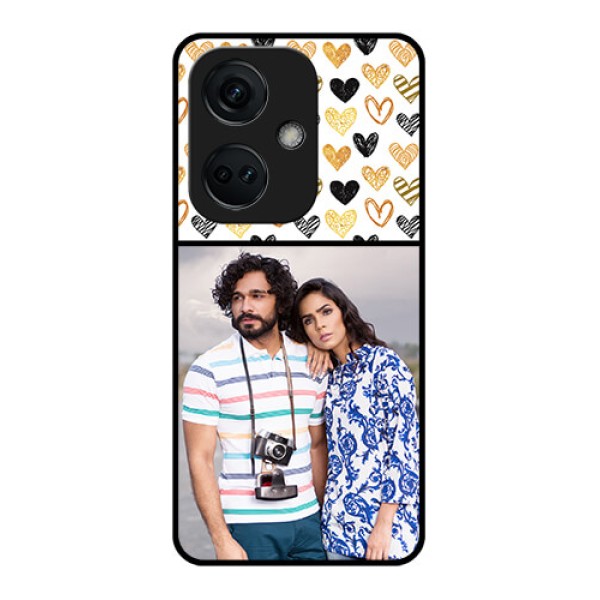 OnePlus Nord CE 3 5G Photo Printing on Glass Case - Love Symbol Design