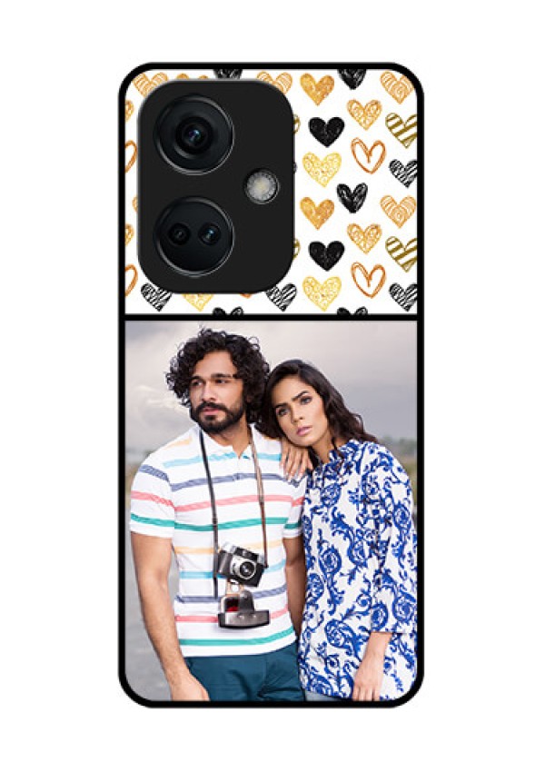OnePlus Nord CE 3 5G Photo Printing on Glass Case - Love Symbol Design