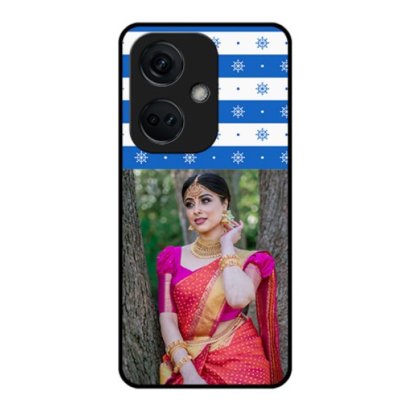 OnePlus Nord CE 3 5G Photo Printing on Glass Case - Snow Pattern Design
