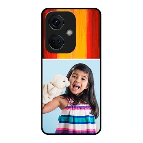 OnePlus Nord CE 3 5G Personalized Glass Phone Case - Multi Color Design