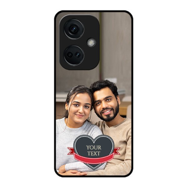 OnePlus Nord CE 3 5G Custom Glass Phone Case - Just Married Couple Design