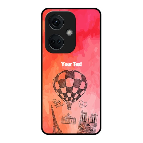 OnePlus Nord CE 3 5G Custom Glass Phone Case - Paris Theme Design