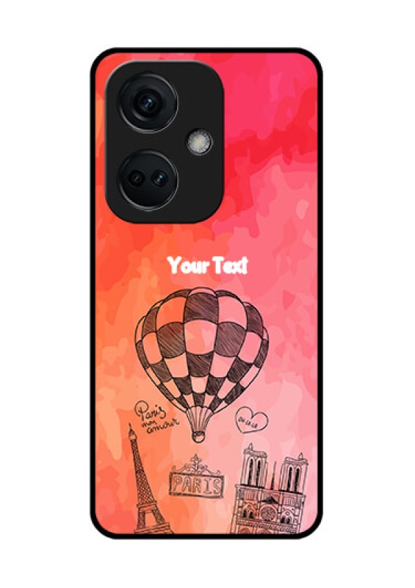 OnePlus Nord CE 3 5G Custom Glass Phone Case - Paris Theme Design