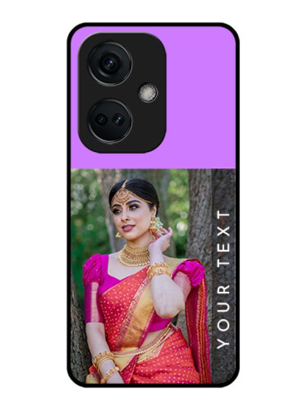 Custom OnePlus Nord CE 3 5G Custom Glass Mobile Case - Birthday Icons Design