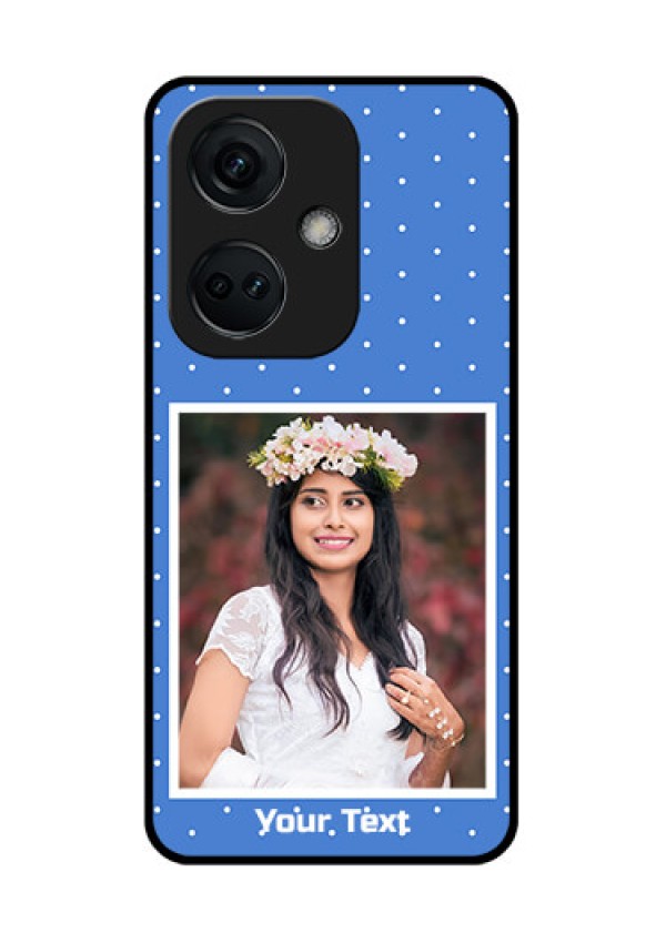 OnePlus Nord CE 3 5G Photo Printing on Glass Case - Polka dots design