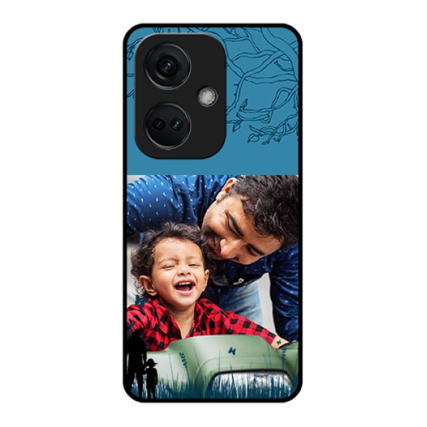 OnePlus Nord CE 3 5G Custom Glass Mobile Case - Best dad design