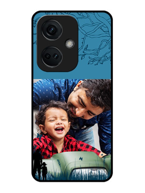 Custom OnePlus Nord CE 3 5G Custom Glass Mobile Case - Best dad design