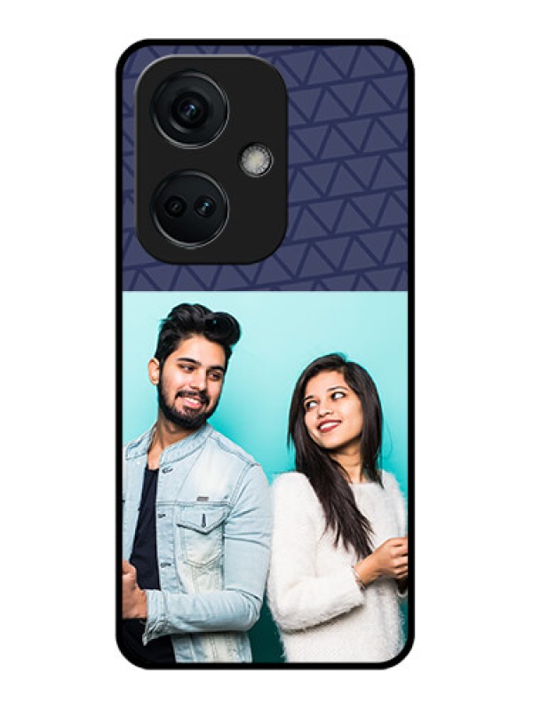 Custom OnePlus Nord CE 3 5G Photo Printing on Glass Case - with Best Friends Design
