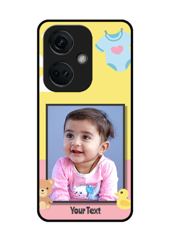 OnePlus Nord CE 3 5G Photo Printing on Glass Case - Kids 2 Color Design