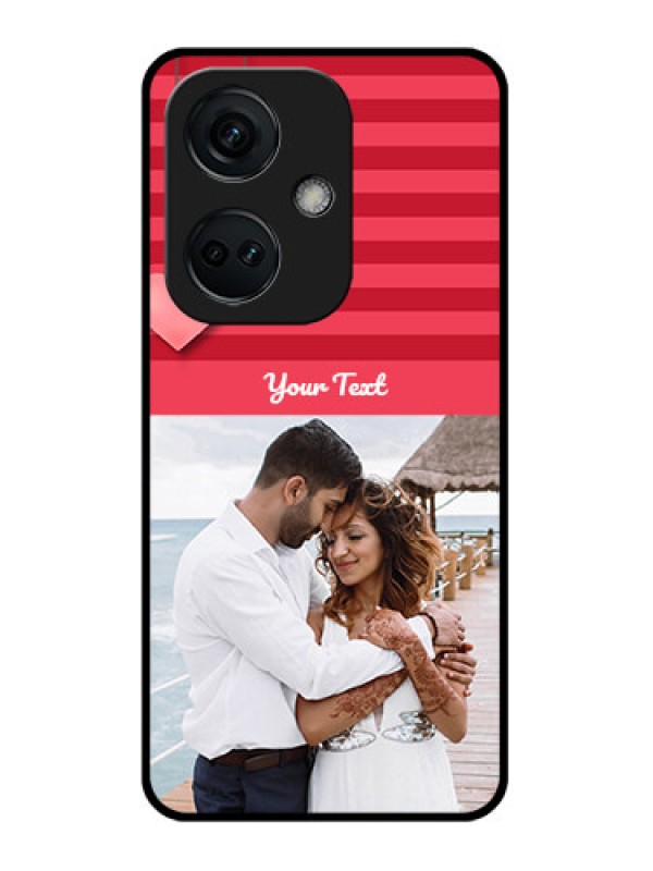 Custom OnePlus Nord CE 3 5G Custom Glass Phone Case - Valentines Day Design