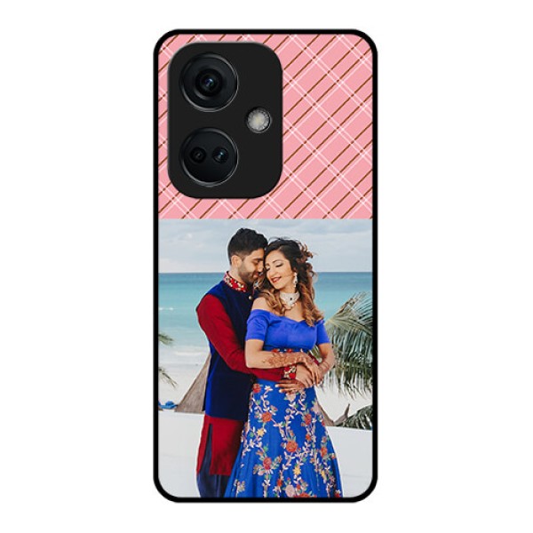 OnePlus Nord CE 3 5G Personalized Glass Phone Case - Together Forever Design OnePlus Nord CE 3 5G Personalized Glass Phone Case - Together Forever Design