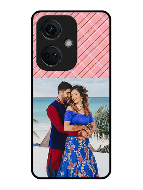 Custom OnePlus Nord CE 3 5G Personalized Glass Phone Case - Together Forever Design