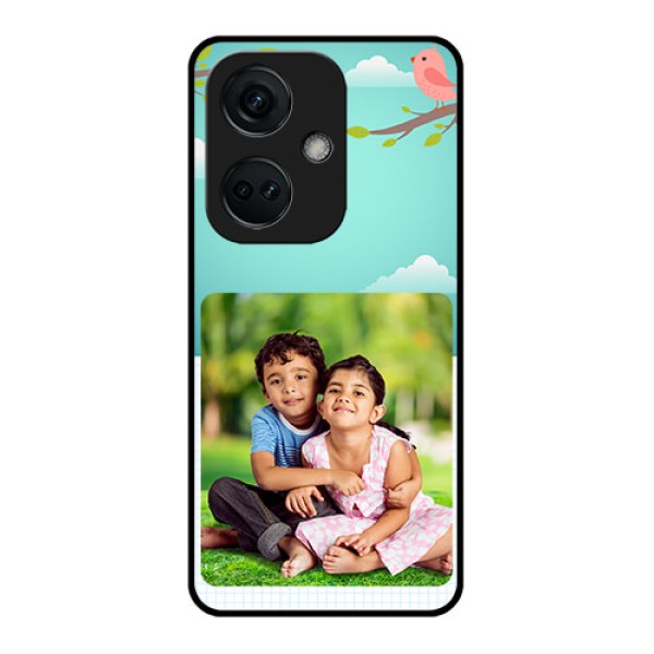 OnePlus Nord CE 3 5G Photo Printing on Glass Case - Doodle love Design