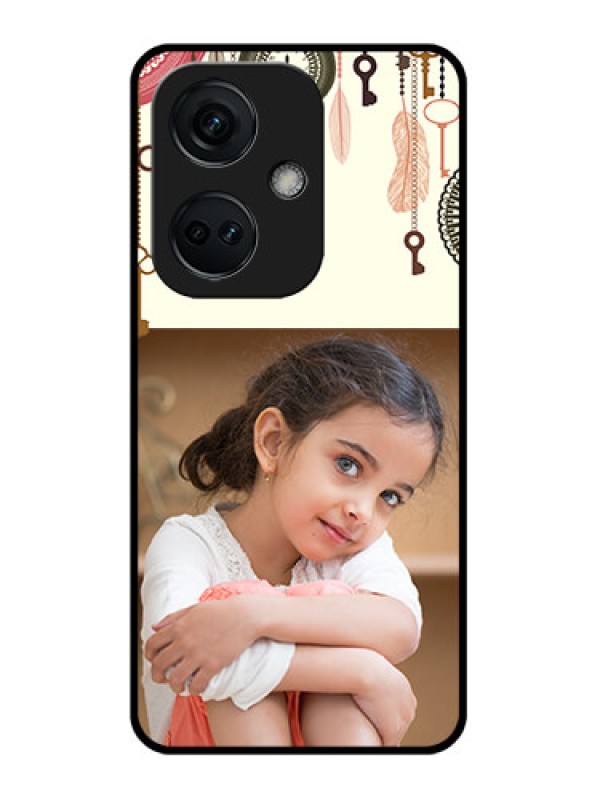 Custom OnePlus Nord CE 3 5G Custom Glass Mobile Case - Boho Style Design