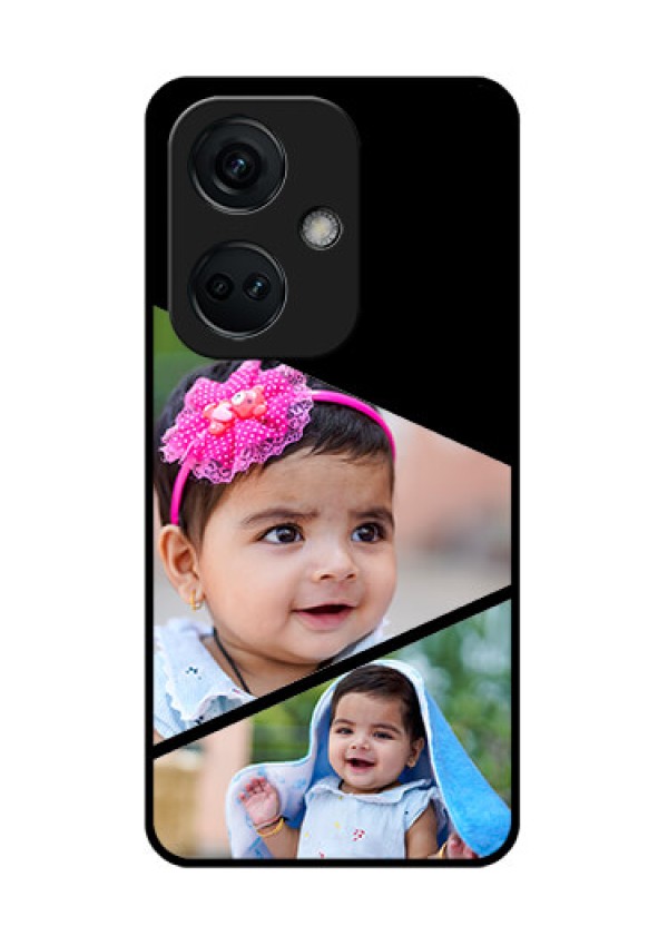 OnePlus Nord CE 3 5G Custom Glass Phone Case - Semi Cut Design