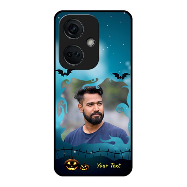 OnePlus Nord CE 3 5G Custom Glass Phone Case - Halloween frame design OnePlus Nord CE 3 5G Custom Glass Phone Case - Halloween frame design