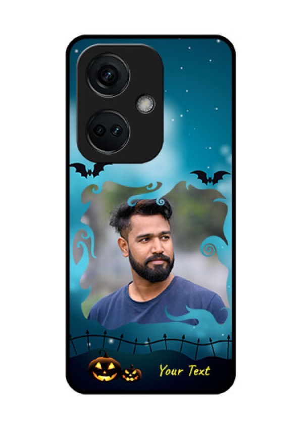 OnePlus Nord CE 3 5G Custom Glass Phone Case - Halloween frame design