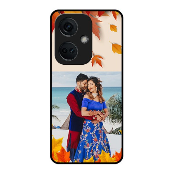 OnePlus Nord CE 3 5G Photo Printing on Glass Case - Autumn Maple Leaves Design OnePlus Nord CE 3 5G Photo Printing on Glass Case - Autumn Maple Leaves Design