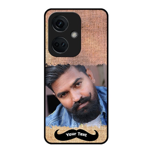 OnePlus Nord CE 3 5G Personalized Glass Phone Case - with Texture Design