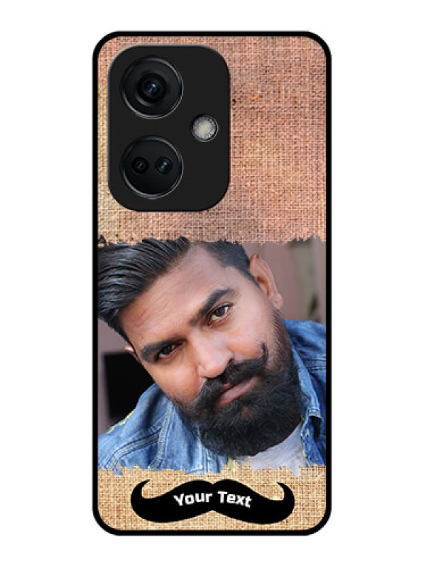 Custom OnePlus Nord CE 3 5G Personalized Glass Phone Case - with Texture Design