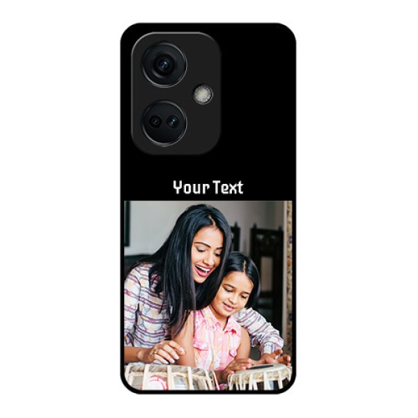 OnePlus Nord CE 3 5G Photo with Name on Glass Phone Case