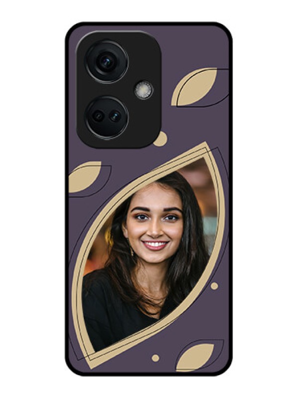 Custom OnePlus Nord CE 3 5G Custom Glass Mobile Case - Falling Leaf Design