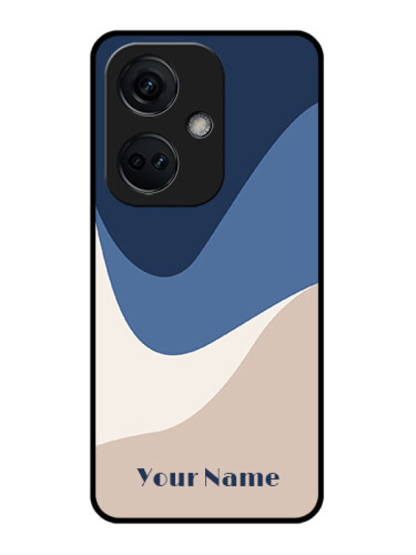 Custom OnePlus Nord CE 3 5G Custom Glass Phone Case - Abstract Drip Art Design