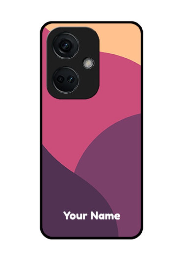 OnePlus Nord CE 3 5G Custom Glass Phone Case - Mixed Multi-colour abstract art Design