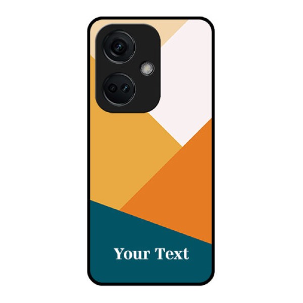 OnePlus Nord CE 3 5G Personalized Glass Phone Case - Stacked Multi-colour Design OnePlus Nord CE 3 5G Personalized Glass Phone Case - Stacked Multi-colour Design