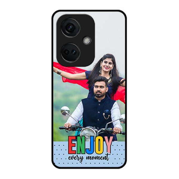 OnePlus Nord CE 3 5G Photo Printing on Glass Case - Enjoy Every Moment Design OnePlus Nord CE 3 5G Photo Printing on Glass Case - Enjoy Every Moment Design
