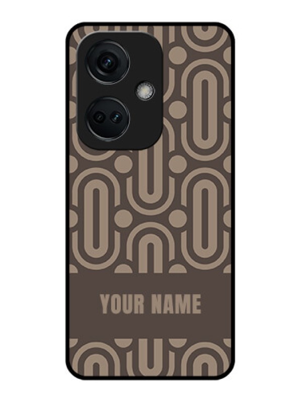 Custom OnePlus Nord CE 3 5G Custom Glass Phone Case - Captivating Zero Pattern Design