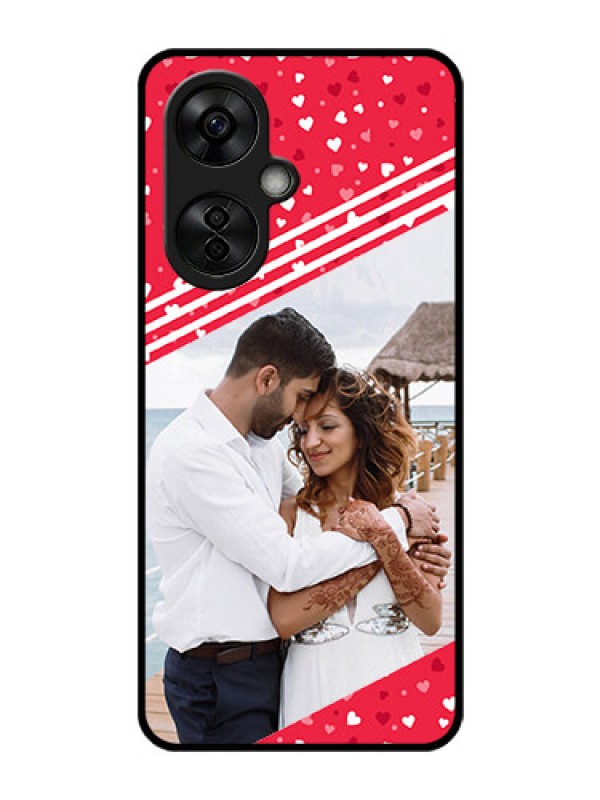 Custom OnePlus Nord CE 3 Lite 5G Custom Glass Mobile Case - Valentines Gift Design