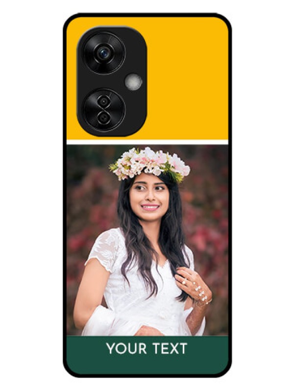 Custom OnePlus Nord CE 3 Lite 5G Photo Printing on Glass Case - Love You Design