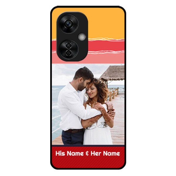 OnePlus Nord CE 3 Lite 5G Custom Glass Mobile Case - Colorful Case Design