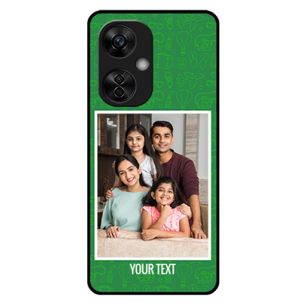 OnePlus Nord CE 3 Lite 5G Personalized Glass Phone Case - Picture Upload Design
