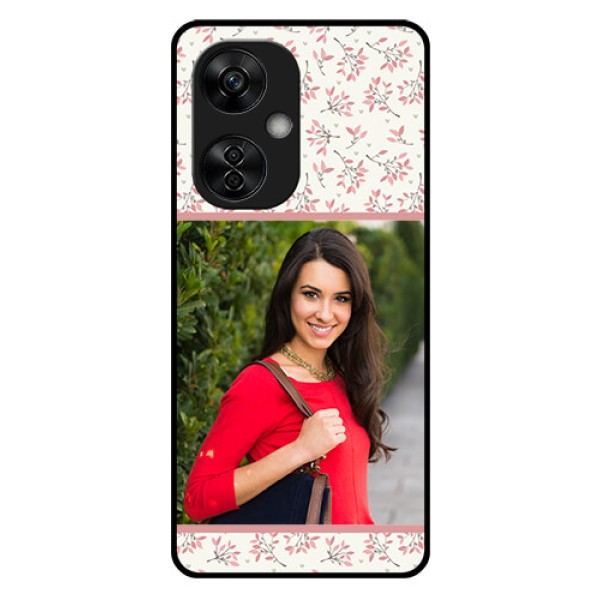 OnePlus Nord CE 3 Lite 5G Custom Glass Phone Case - Premium Floral Design