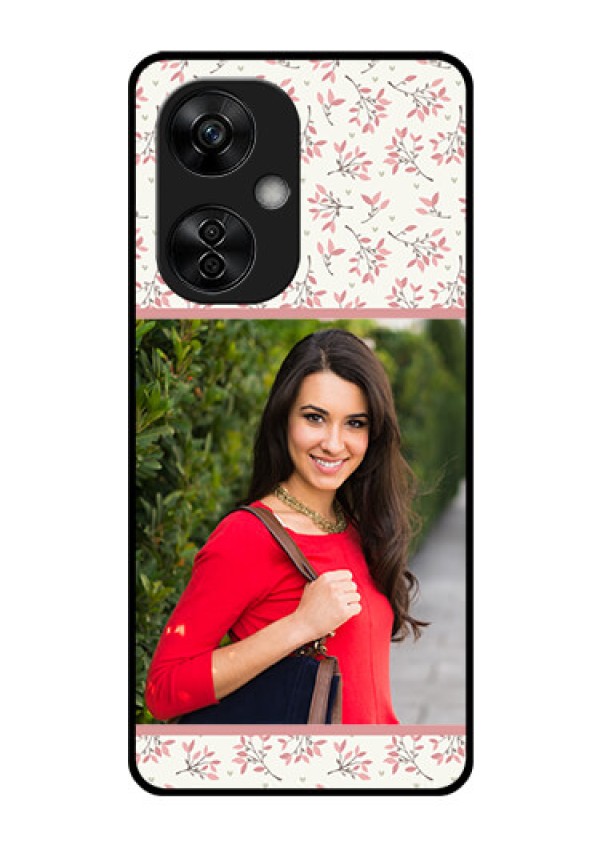 OnePlus Nord CE 3 Lite 5G Custom Glass Phone Case - Premium Floral Design