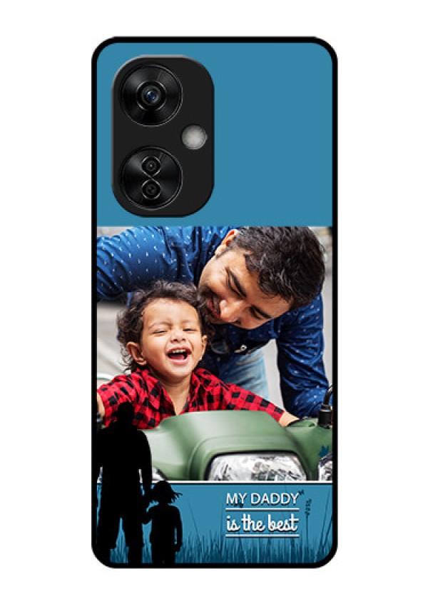 OnePlus Nord CE 3 Lite 5G Custom Glass Mobile Case - Best dad design