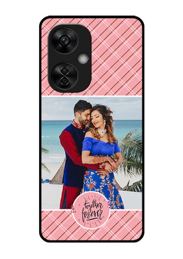 OnePlus Nord CE 3 Lite 5G Personalized Glass Phone Case - Together Forever Design