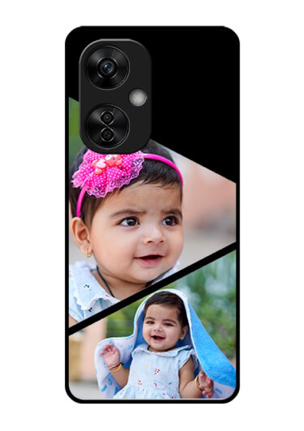 OnePlus Nord CE 3 Lite 5G Custom Glass Phone Case - Semi Cut Design