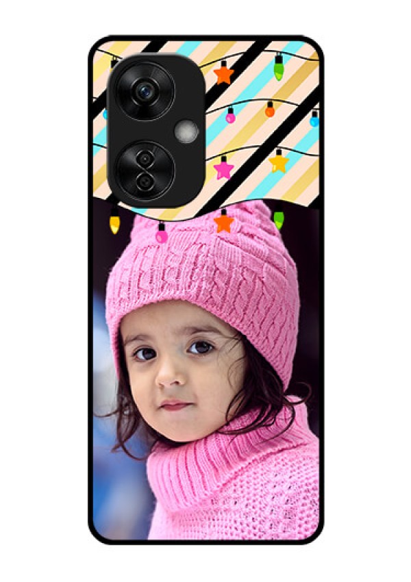 OnePlus Nord CE 3 Lite 5G Custom Glass Mobile Case - Lights Hanging Design