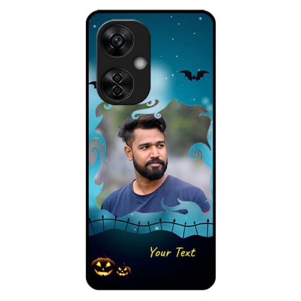 OnePlus Nord CE 3 Lite 5G Custom Glass Phone Case - Halloween frame design OnePlus Nord CE 3 Lite 5G Custom Glass Phone Case - Halloween frame design